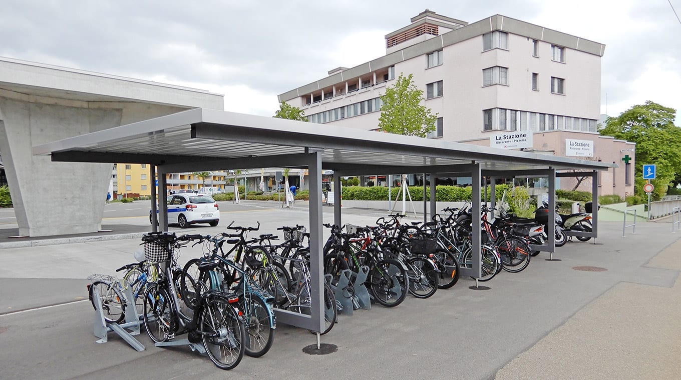 Abri à vélos Lupo - Velopa Suisse