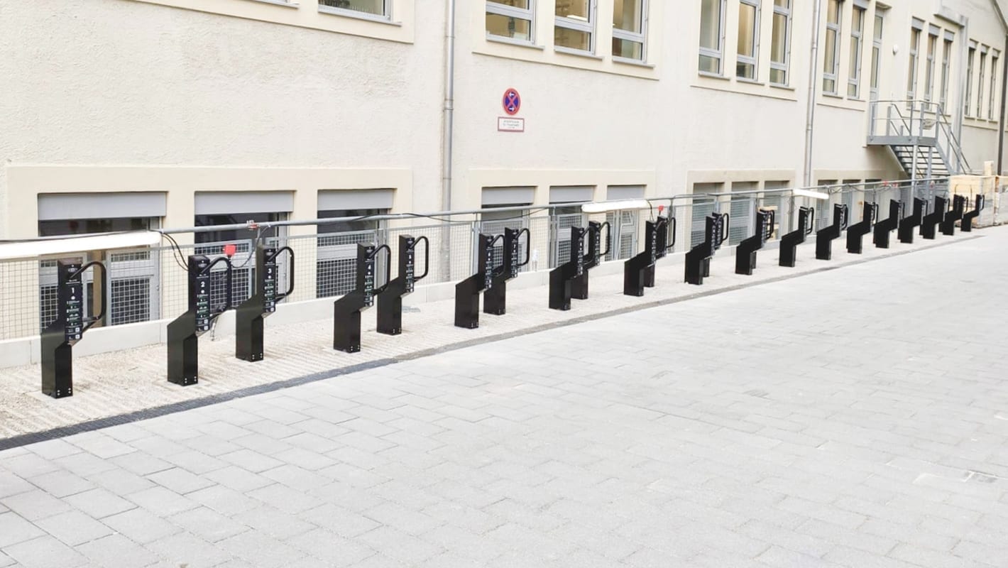 Smart support à vélo Bikeep
