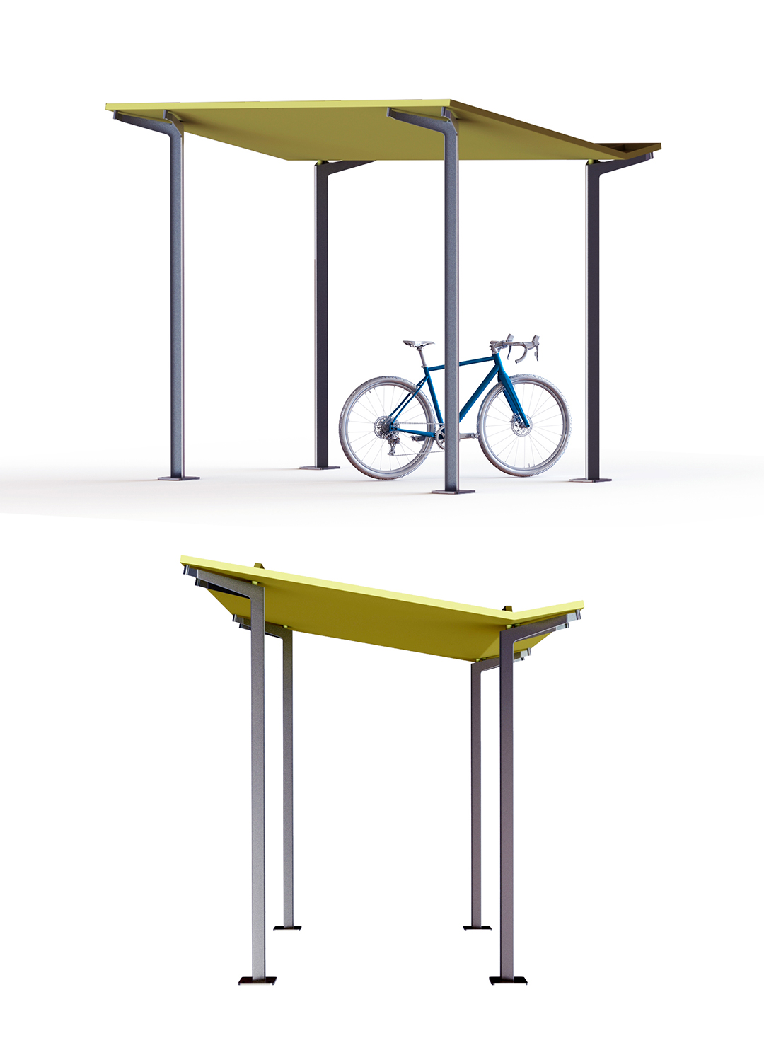Velounterstand Ueberdachung Akira